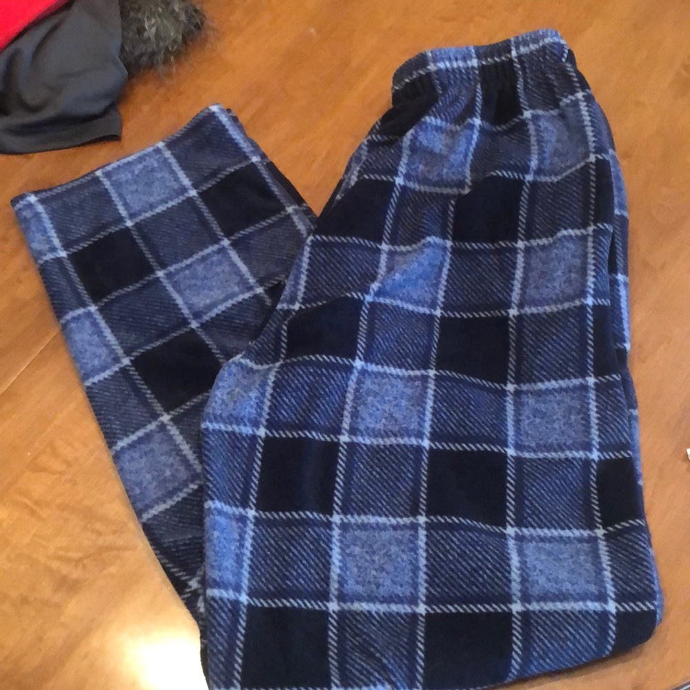 Blue Flannel Men Sleeppants